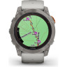 Часы GARMIN FENIX 7X PRO – SAPPHIRE SOLAR EDITION TITANIUM WITH FOG GRAY/EMBER ORANGE BAND 010-02778-15